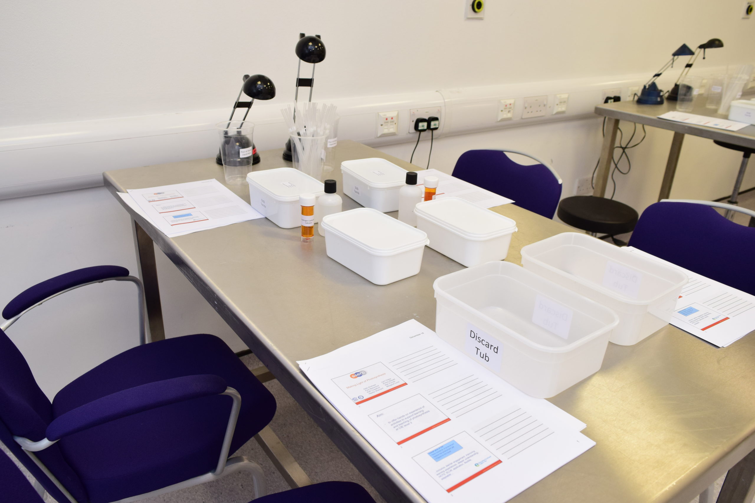 SSERC (50) Science Practical Setup at Golden Jubilee