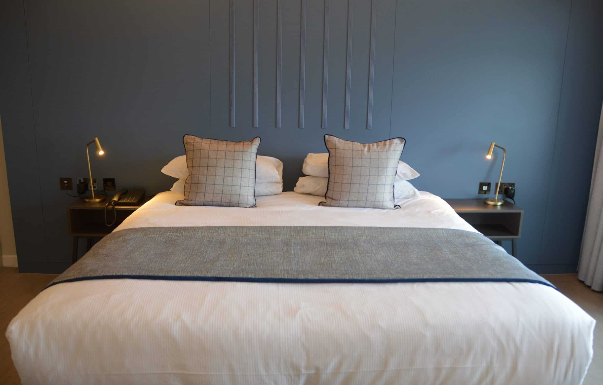 Double bedroom at Golden Jubilee Hotel